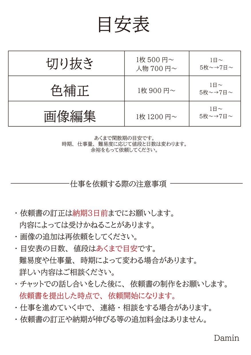 指示通りに画像加工・補正・切り抜き行います 現職でのスキルを活かし、品質の良い画像を作り上げます。 イメージ6