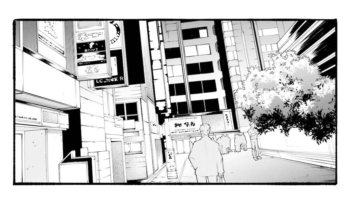 漫画背景アシスタント承ります ジャンル不問／どんな背景にも対応可能 イメージ4