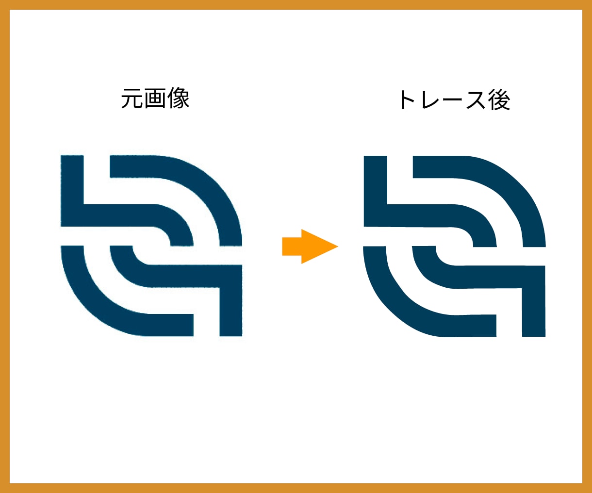 画像をトレースしてAiデータ化にします 粗い画像、手書きイラスト、ロゴなど丁寧にトレースします イメージ3