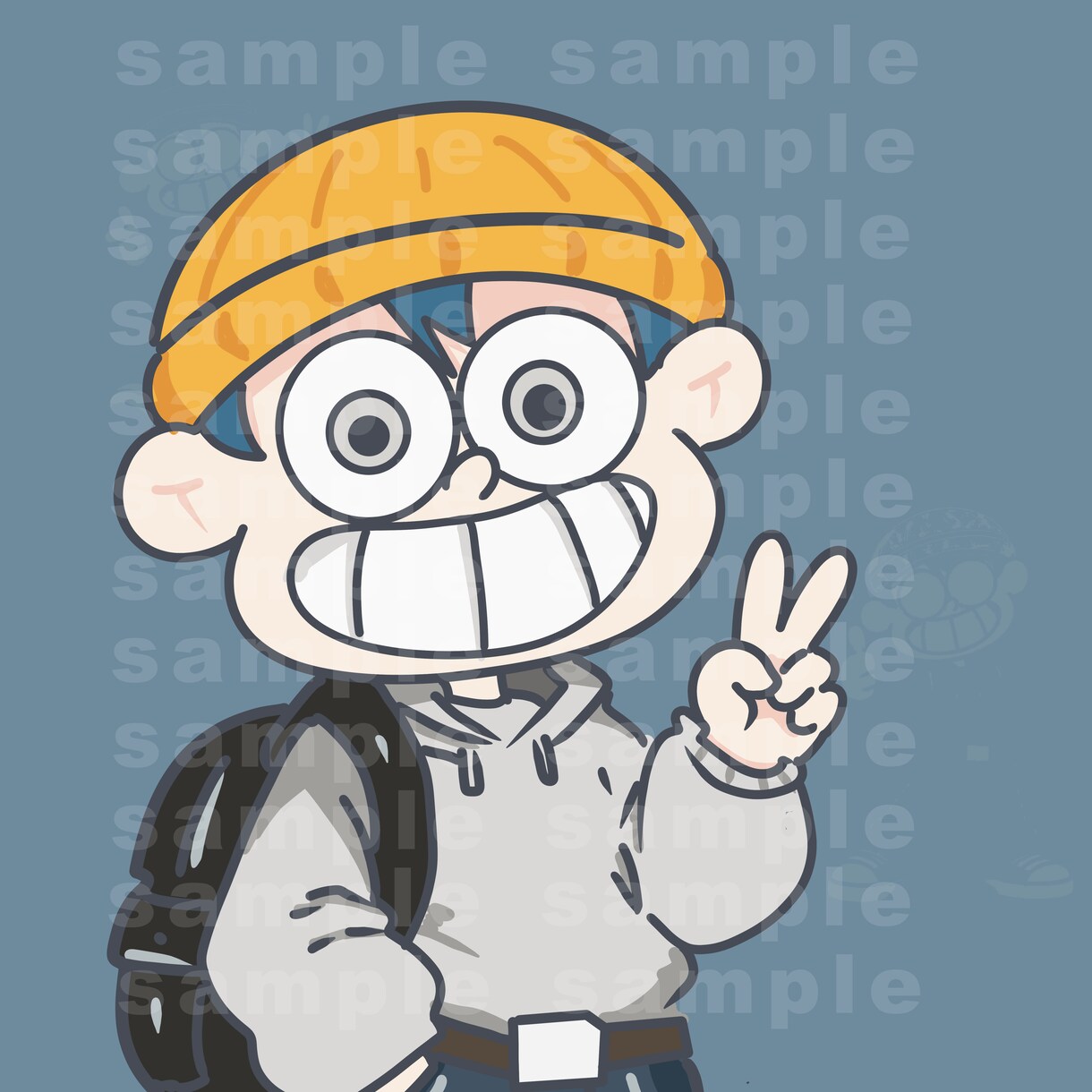 ポップで表情豊かなコミカルキャラ描きます 表情豊かなゆるカワ個性派キャラを制作します！ イメージ4