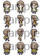 ドット絵のキャラチップやタイルセットを作成します 自作ゲーム公開経験を活かして、あなたの創作をサポート！ イメージ1
