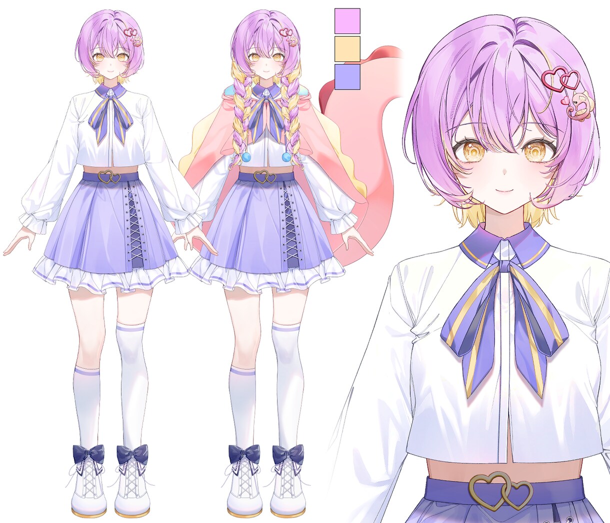 Live2D illust パーツ分けます オリジナルのキャラクターをより魅力的に/デザインも可能です！ イメージ5
