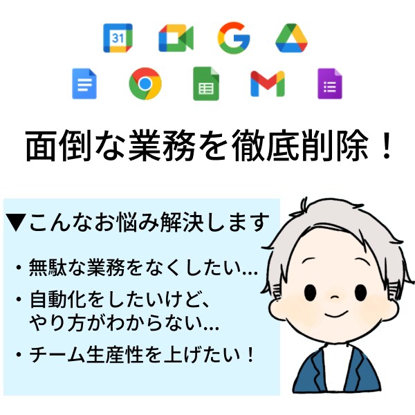 めんどくさい普段の業務を徹底的に削減します 業務改善したいけどやり方がわからない方を徹底サポートします イメージ1