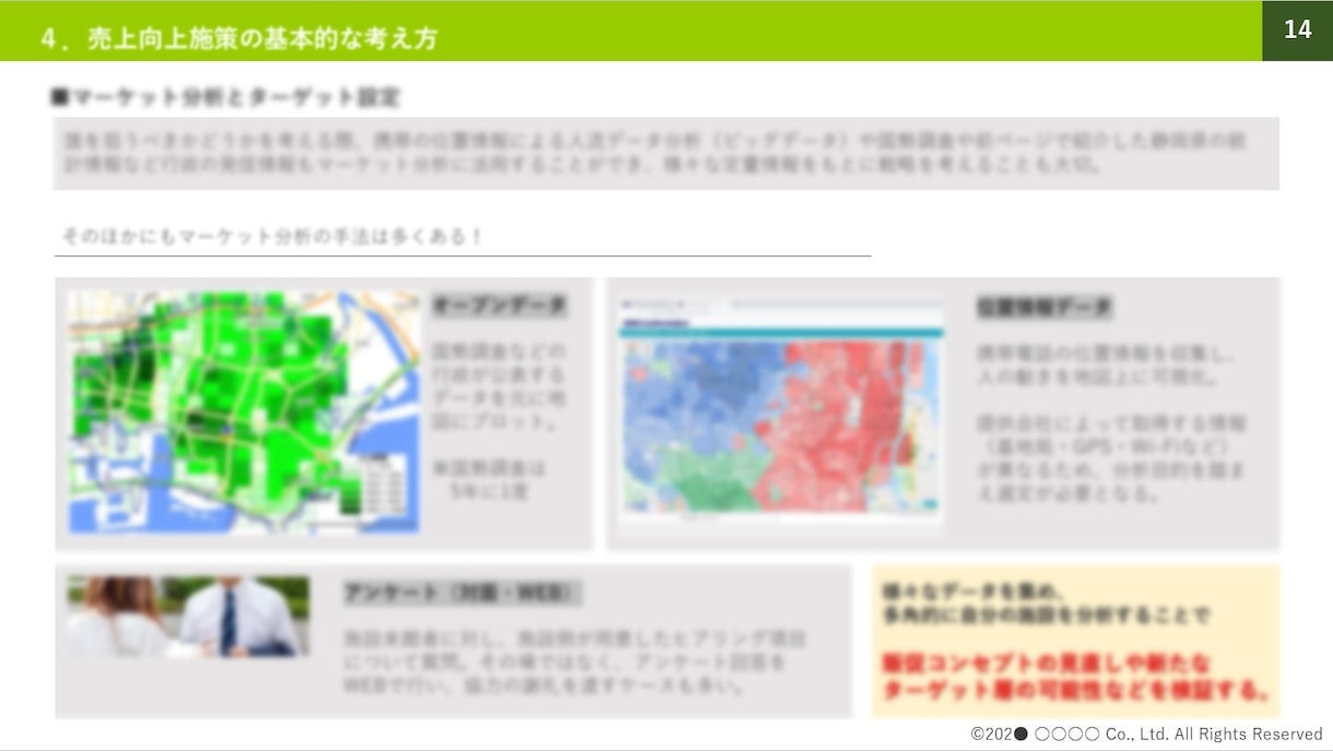 外注感のない、でも社内外で使える資料をお作りします 不動産系法人営業マンによる熱意ある資料を作成します！ イメージ5