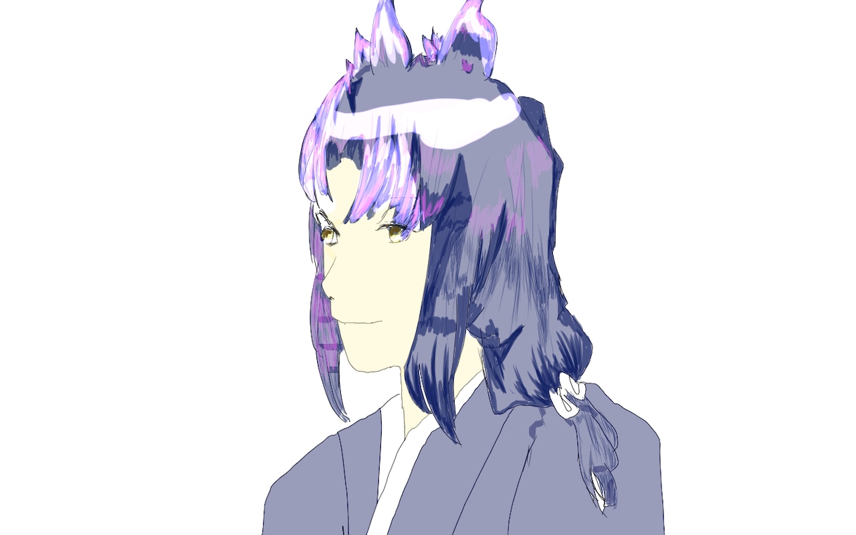 イラスト描きます デジ絵で個性的なイラストや塗りが得意です イメージ1