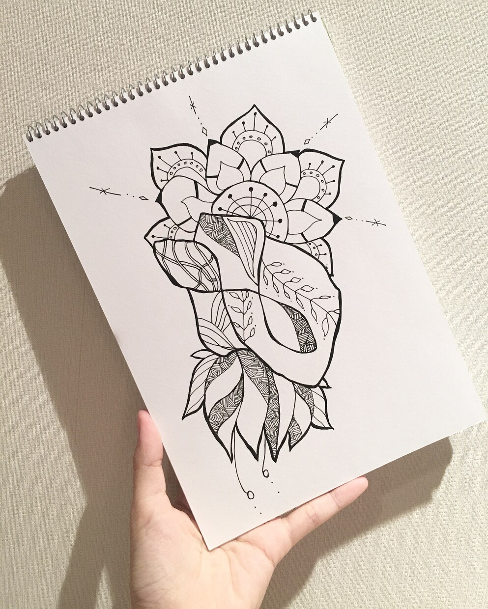 お花描きます 記念日のカードや、チラシなどにいかがですか？ イメージ2