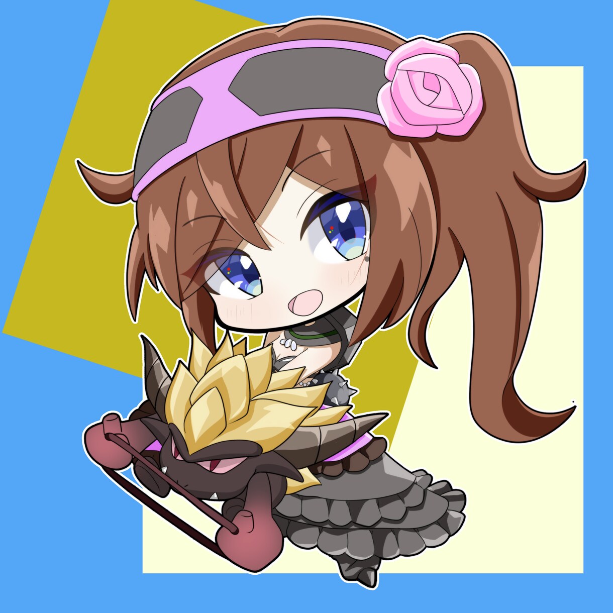 ぷにっと可愛いデフォルメイラスト描きます お目々キラキラの可愛いSDイラストで各活動をお手伝いします！ イメージ6