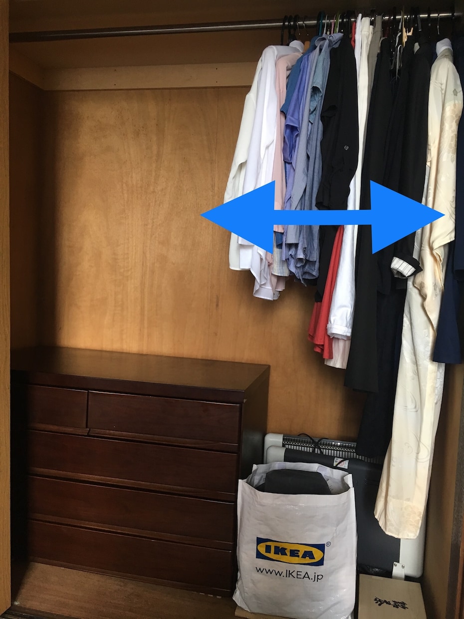 服が捨てられない人へ。代わりに要らない服を選びます 多すぎる服を処分して、お部屋をすっきりさせたい方に。 イメージ1