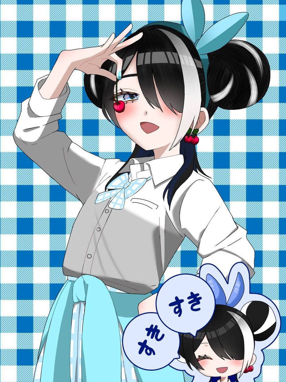 SNSアイコン、配信背景等描いてます 要望に沿ったイラストを提供します イメージ1