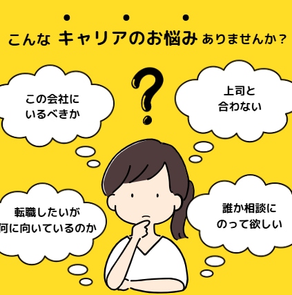 今後のキャリア相談乗ります 今の会社にいるべきか、転職するべきか。悩みを解消しましょう！ イメージ1