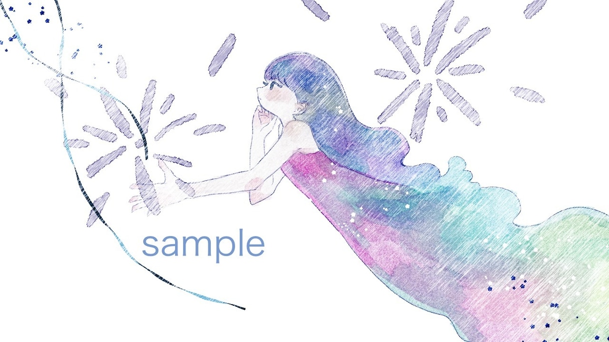 イラスト作成いたします ボーカロイド楽曲等のイメージイラスト作成、世界観の構成 イメージ4