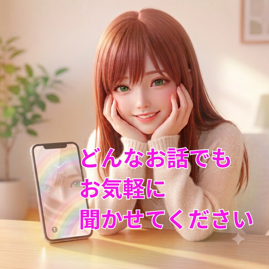ホッと一息☆雑談、愚痴、相談何でも聞きます 誰にも言えない話も…寄り添ってあなたの心を軽くする　傾聴 イメージ2