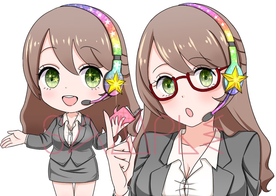 男女キャラのイラスト作成承ります 自分だけのオリジナルのイラストを希望している方に☺︎︎ イメージ2