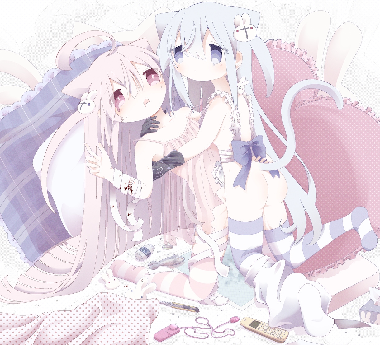 可愛い女の子をお描きします 病み可愛い、ゆる可愛いなどお客様好みのイラストをお届け… イメージ7