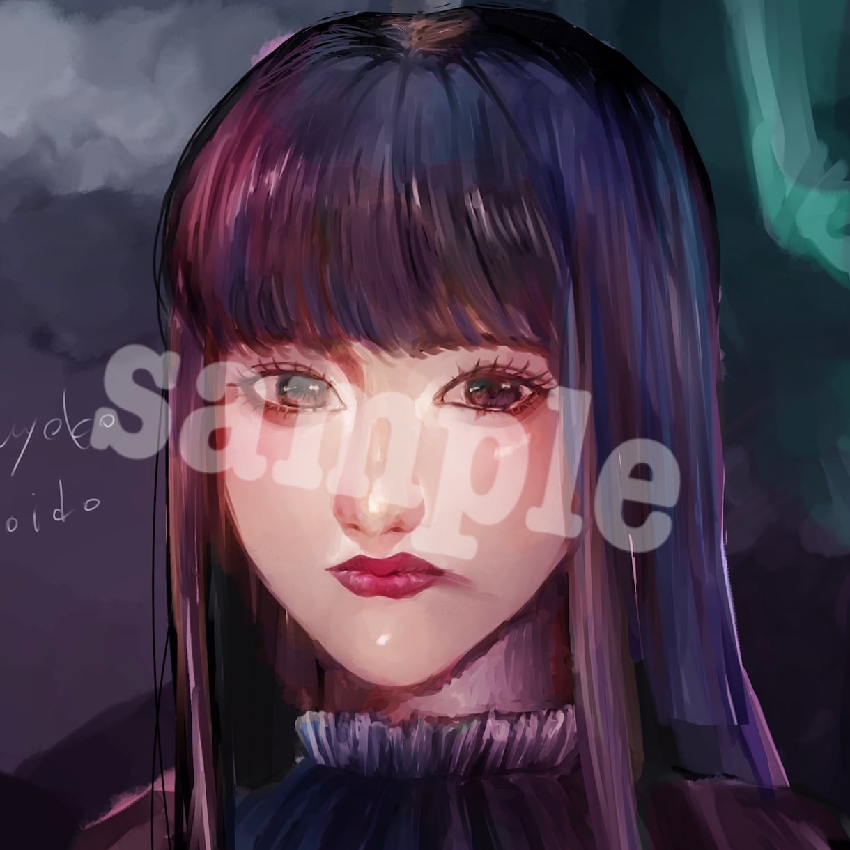 リアルで綺麗なイラスト描きます 少しリアルで綺麗なイラスト。主に人物。女の子、男の子問わず。 イメージ3
