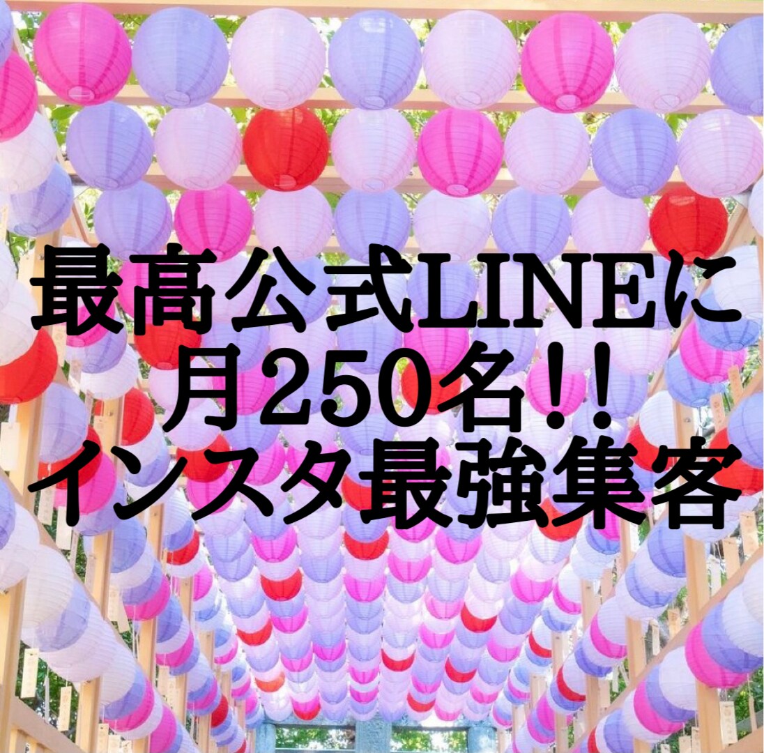 コーチ、コンサルなど高額商品も売れます 公式LINEに最高月に250名集めたインスタ集客教えます！ イメージ1