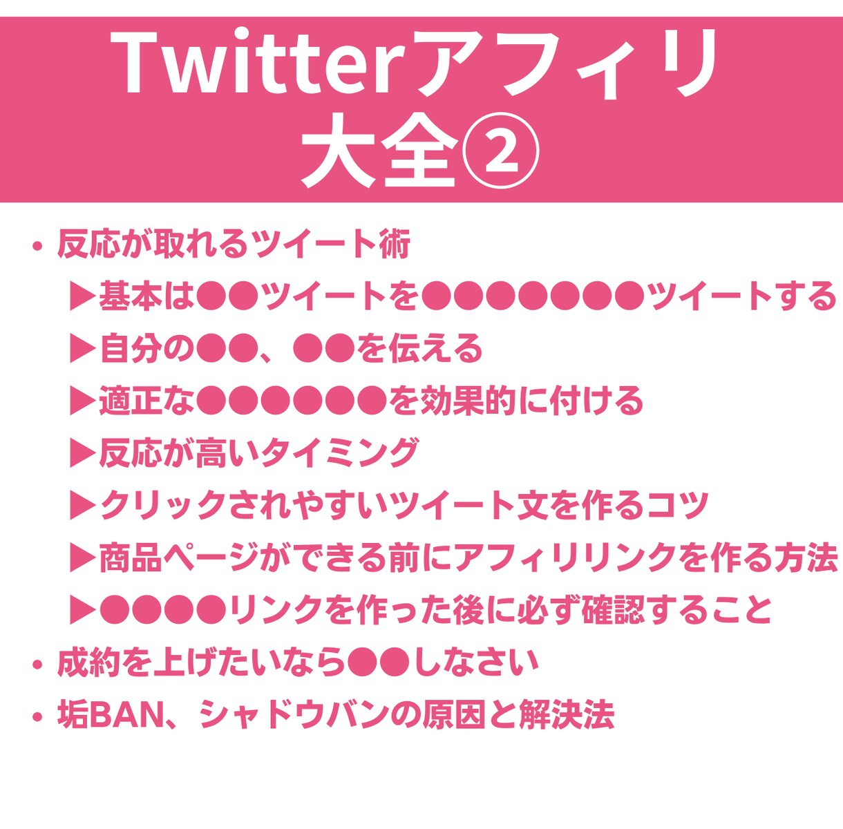 Twitterアフィリとシャドウバン対策が学べます 副業でSNSアフィリを独学で始める！おすすめスターターセット イメージ4