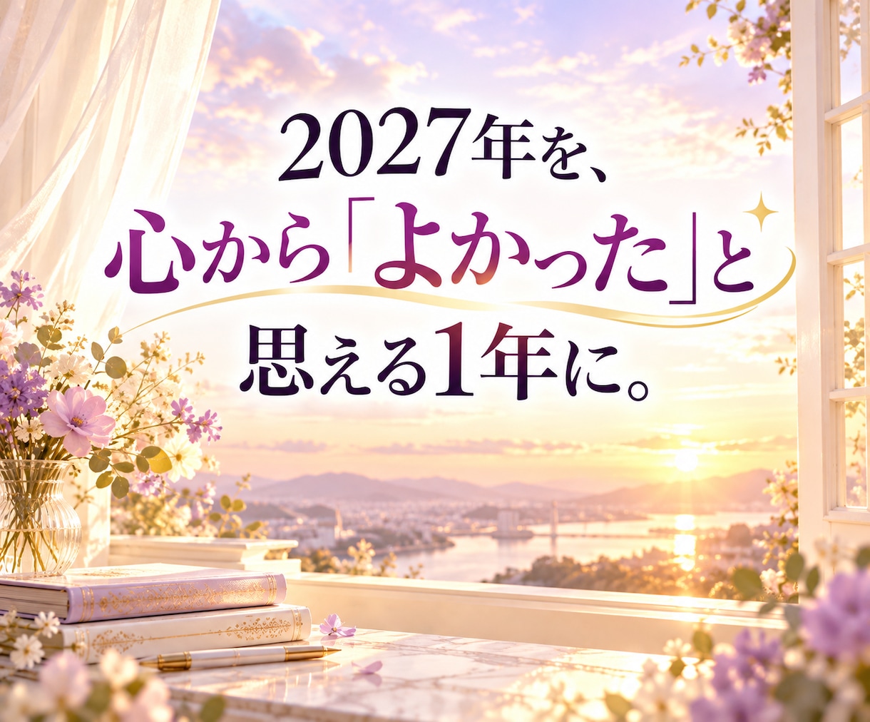 2027年の運勢と転機・チャンスを鑑定します 運気の流れを味方に、やりたいことへ自信を持って一歩踏み出す イメージ8