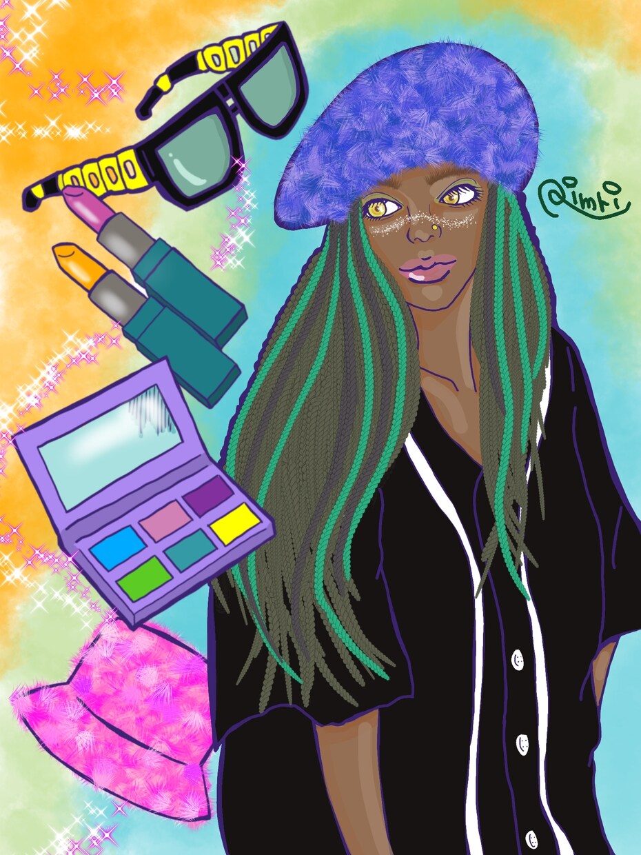 HIPHOP.Reggaeな強めイラストを描きます 強め、派手め、クールなど、オリジナルイラストを制作します。 イメージ1