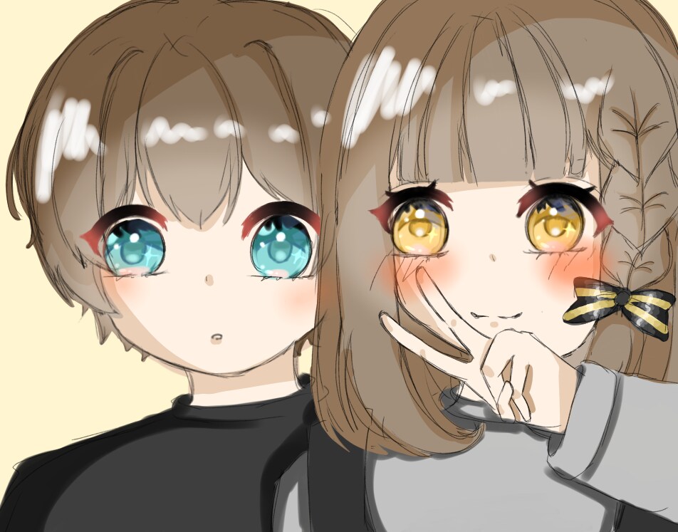 ペア画募集している方にオススメいたします ペア画依頼してみたい方！！是非覗いて見てください！ イメージ4
