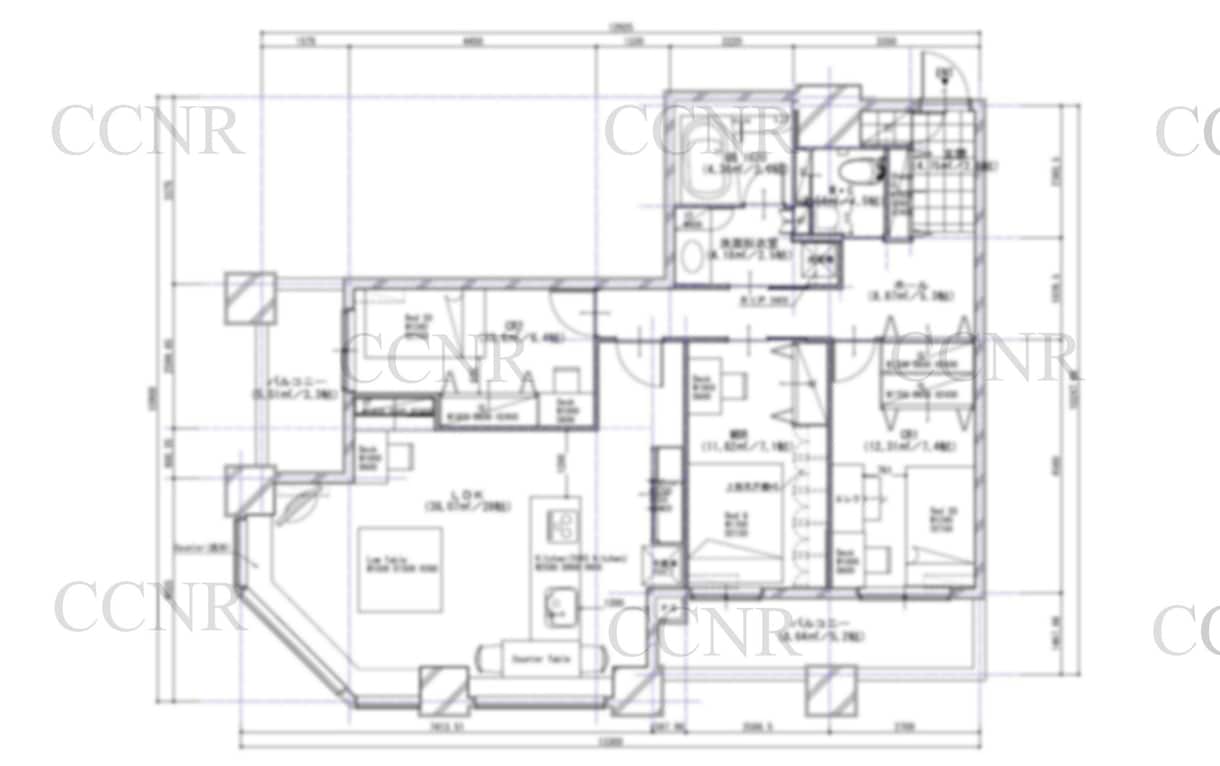 紙図面・手書き図・ラフプラン等をCAD化いたします AutoCAD or JW CADにてサポートいたします！ イメージ4