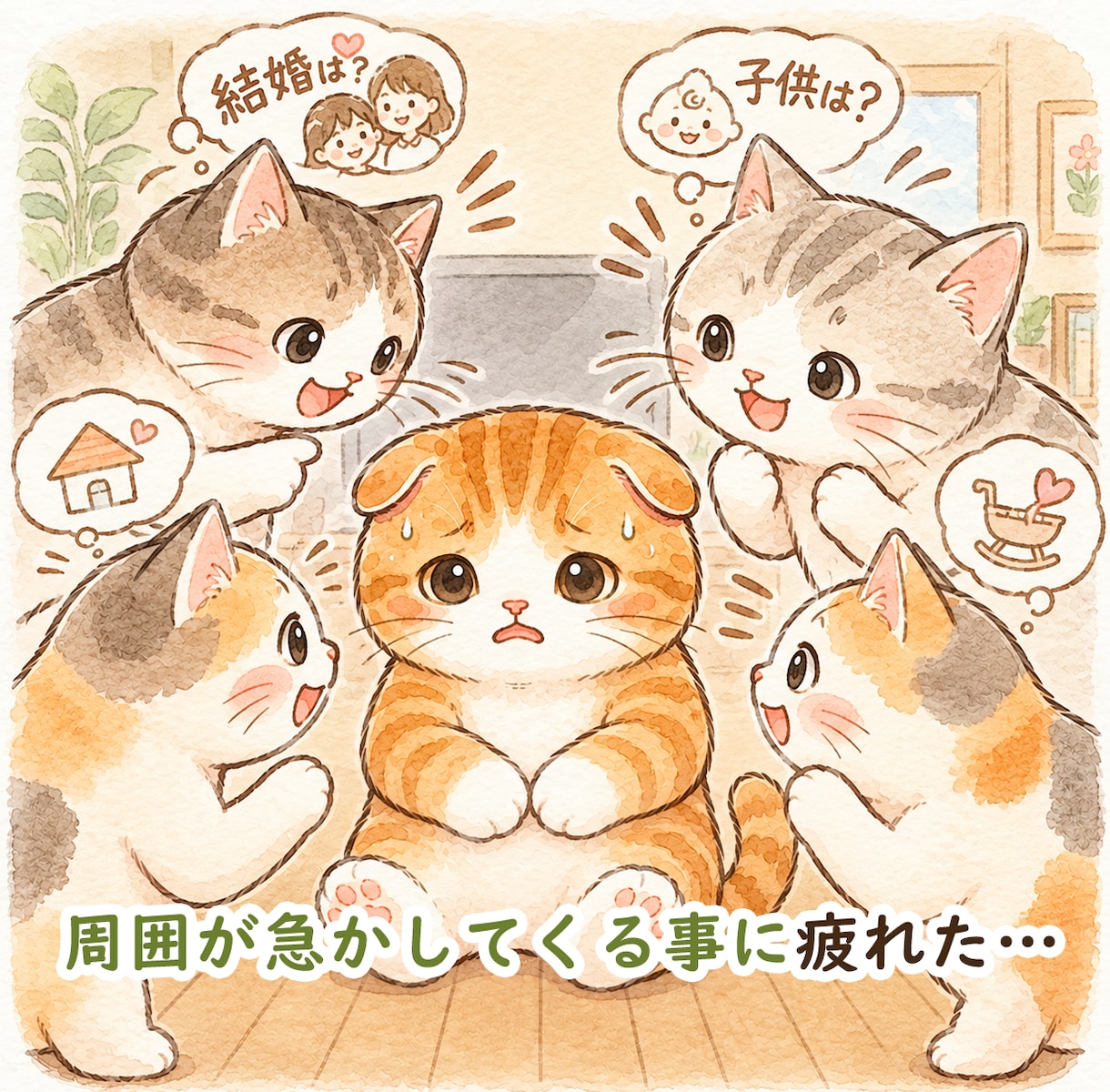 生涯独身を決めた方へ。同じ立場から寄り添います 子供、結婚を期待されるプレッシャー、吐き出していきませんか イメージ2