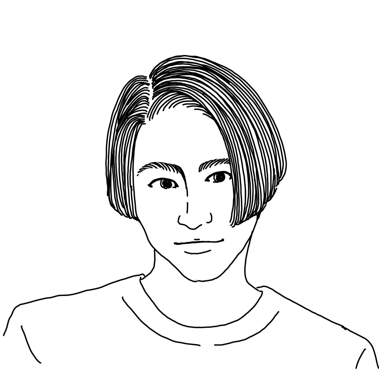 シンプル&ポップな似顔絵イラストを描きます SNSアイコンに・結婚式ペーパーアイテムに・贈り物に添えて イメージ9