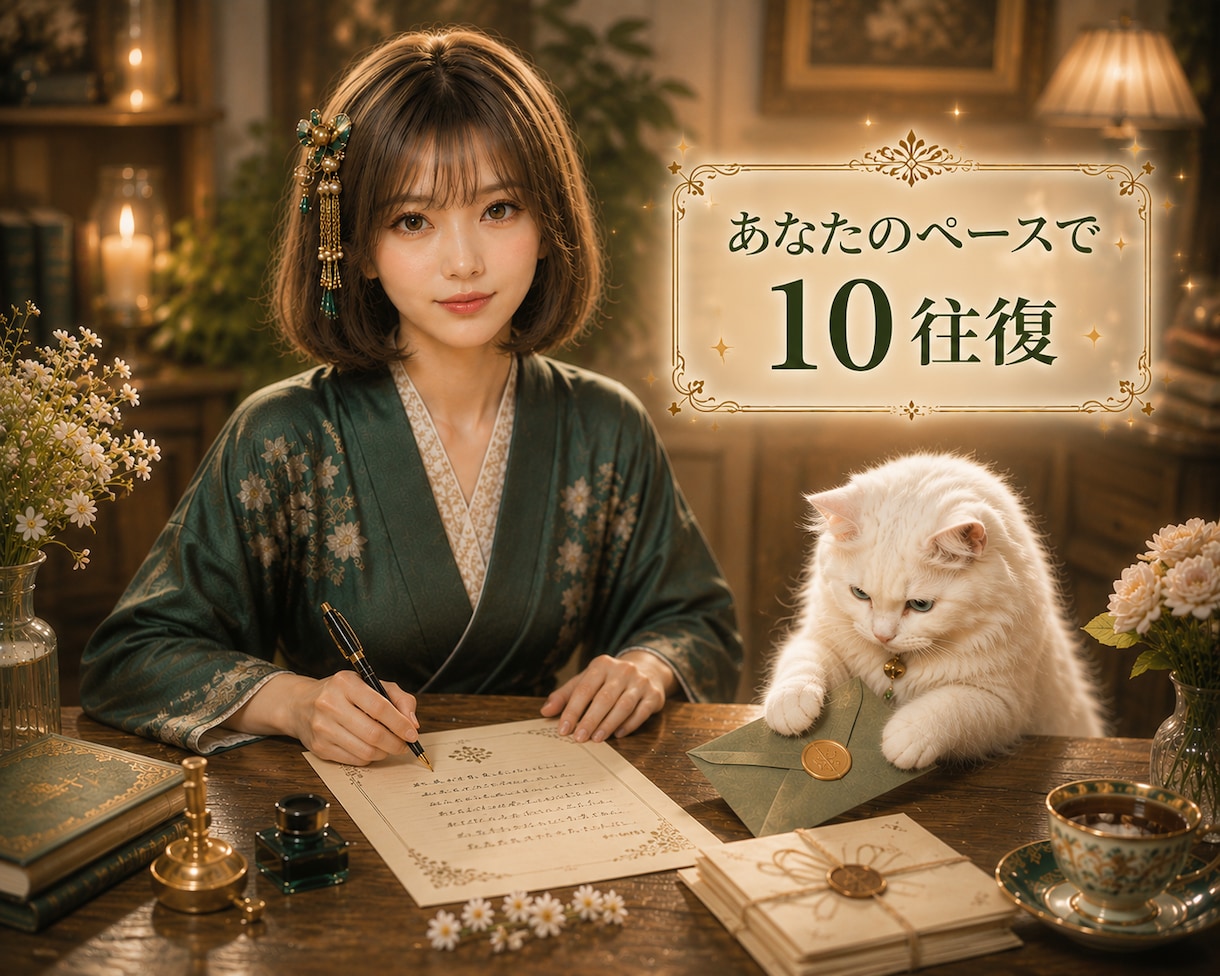 のんびりと♡あなたのペースで10往復お話聞きます ゆるく誰かと繋がりたい？あなたの好きなタイミングで送ってね♡ イメージ1