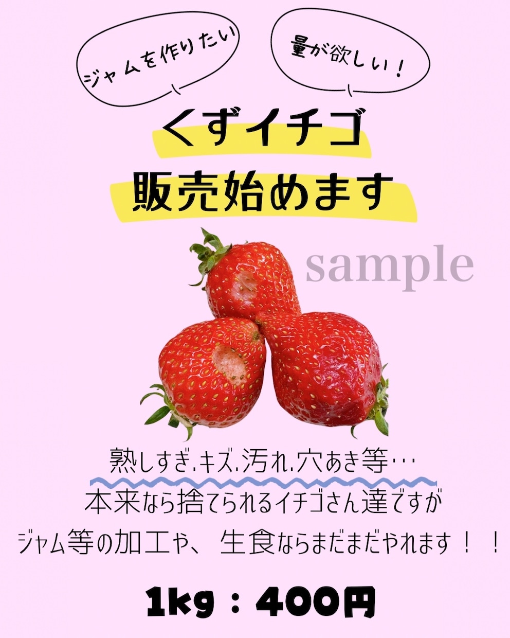 農家さん･個人販売店向け！チラシやPOPつくります 手に取ってもらえる、季節等にも合わせたチラシお作りします！ イメージ6