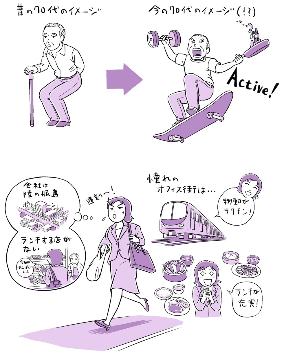 人物イラストを制作いたします 汎用性が高いシンプルな人物イラストです！ イメージ4