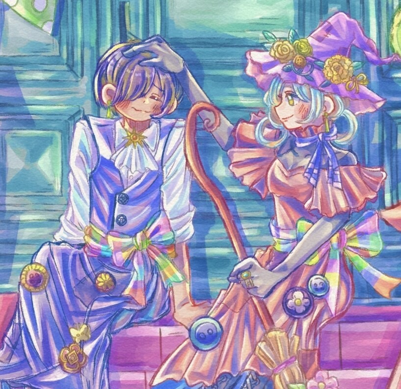 絵本のような可愛いイラストを制作いたします 一枚絵/アイコン/サムネ　暖かい雰囲気が得意です！ イメージ6
