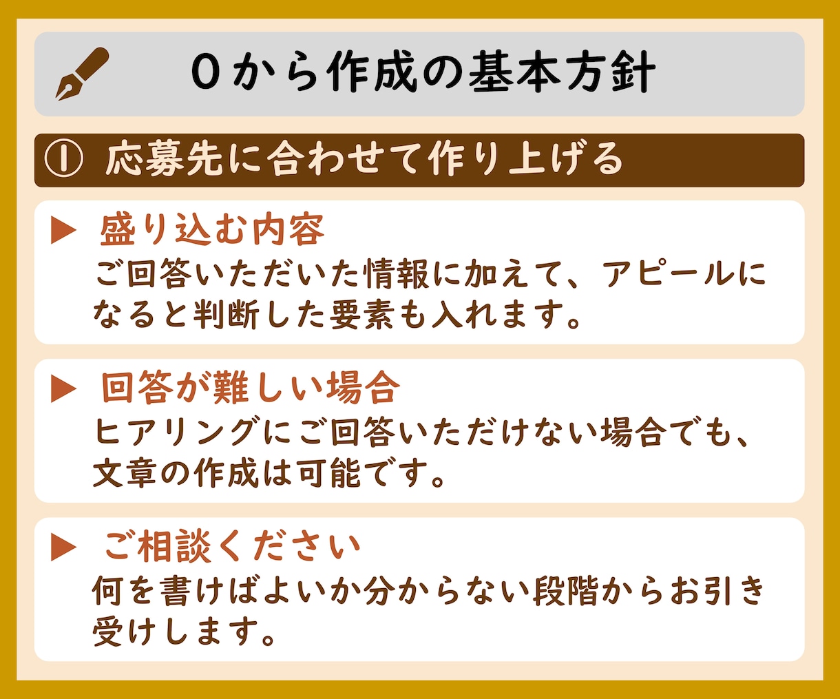 0から作成　志望動機や自己PR等をプロが作成します プロ品質の文章を作成/結果に直結　総販売実績2000件突破 イメージ9