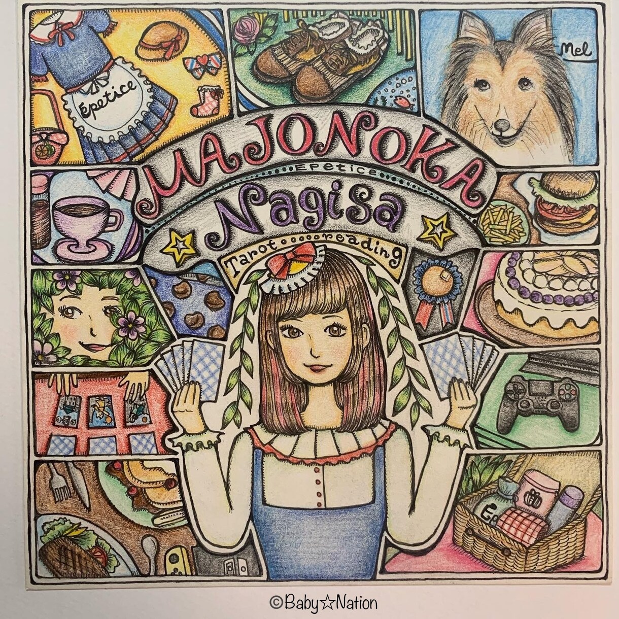 一点もの。あなただけのアナログイラスト描きます プレゼントなどに。アナログ似顔絵・イラストカット・挿絵 イメージ2