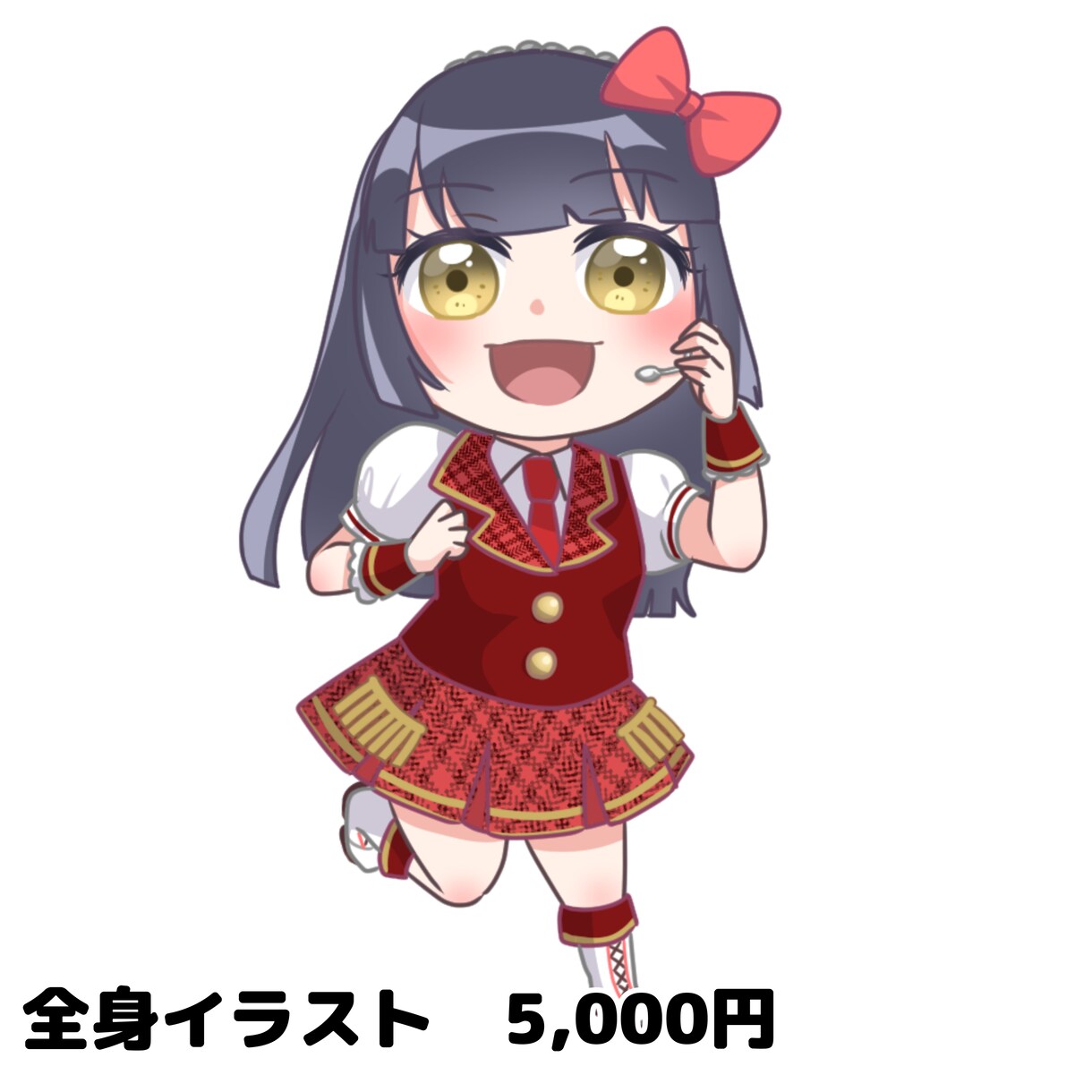 SD・ミニキャラ・チビキャライラスト制作します SNSアイコンや動画配信におすすめです！ イメージ5