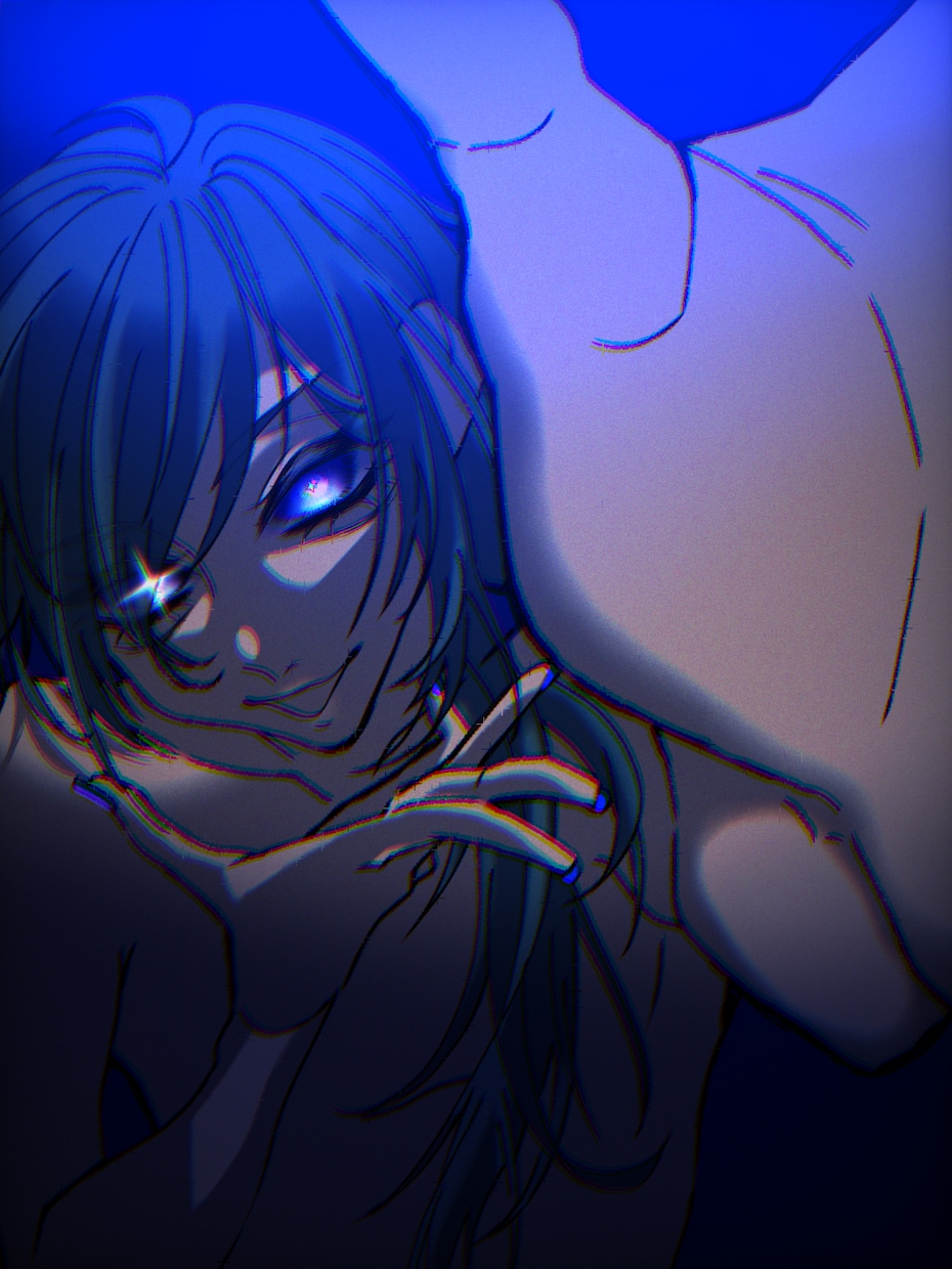 中性、無機質、ダークなイラスト制作いたします 独特な世界観、理想、御要望をお作りいたします。 イメージ2