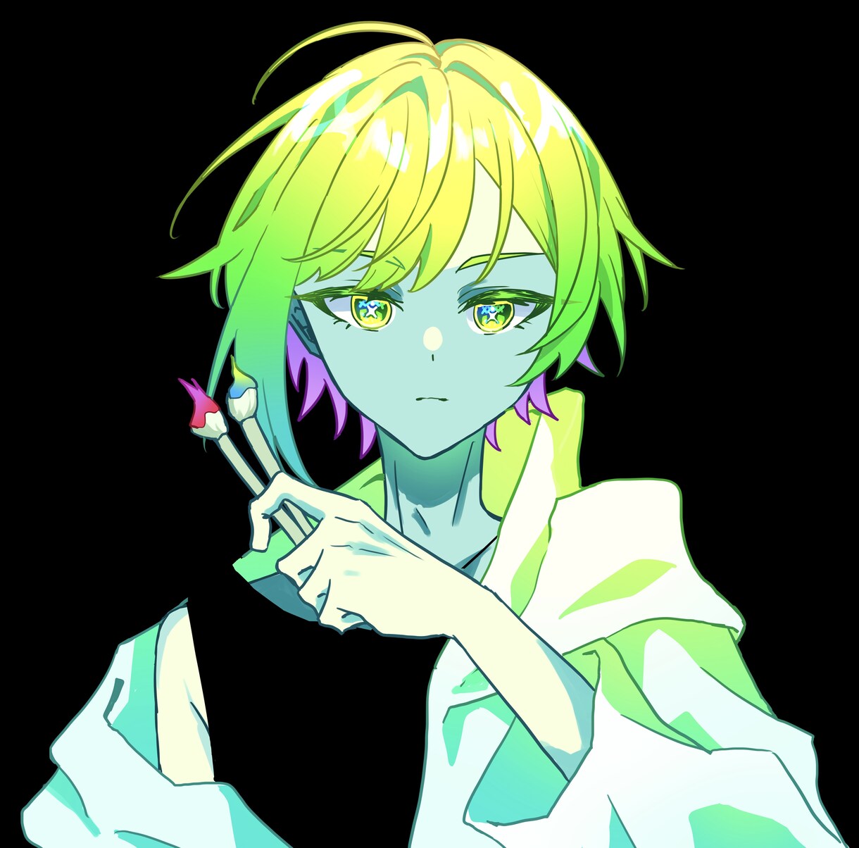 パキッとした雰囲気のイラスト描きます お値段3000円から！アイコンYouTubeサムネイラスト イメージ8