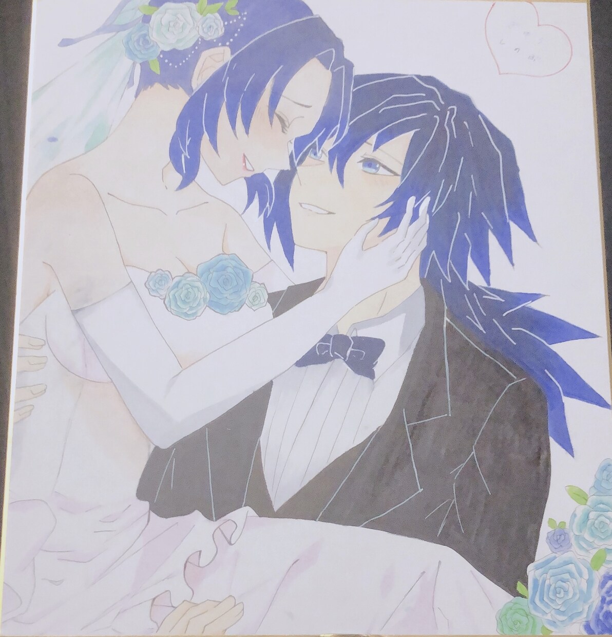 イラスト描きます 色紙に描きます！アニメキャラならなんでも大丈夫です イメージ3