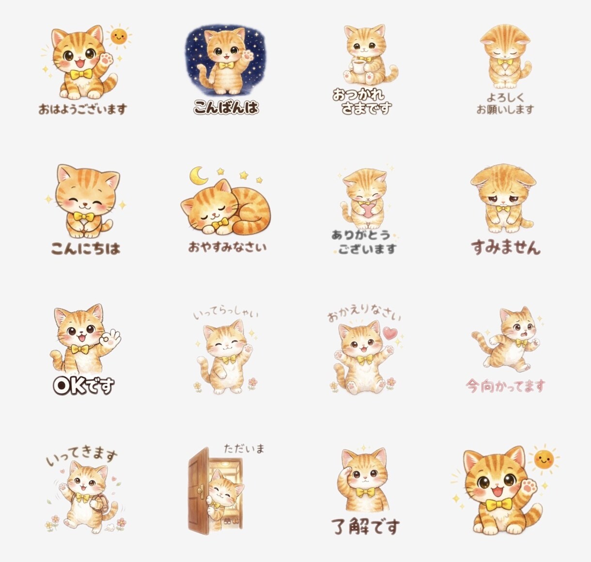 ゆるかわLINEスタンプ作ります！初心者OKます オリジナルのLINEスタンプを作成いたします イメージ2