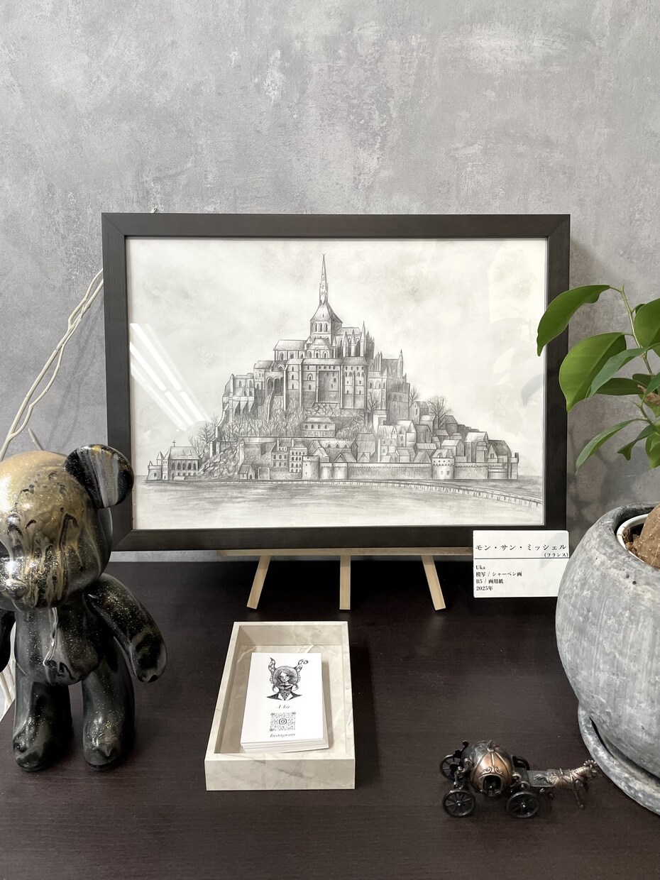 思い出の写真を鉛筆画に。永遠に残る一枚にします 写真から蘇るモノクロの静けさ。空間を彩る線のアート イメージ1