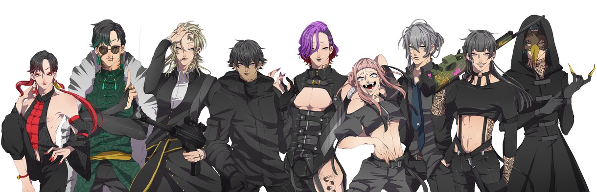 イラスト、立ち絵制作いたします TRPGや ゲームでご使用頂ける立ち絵イラストを描きます！ イメージ5