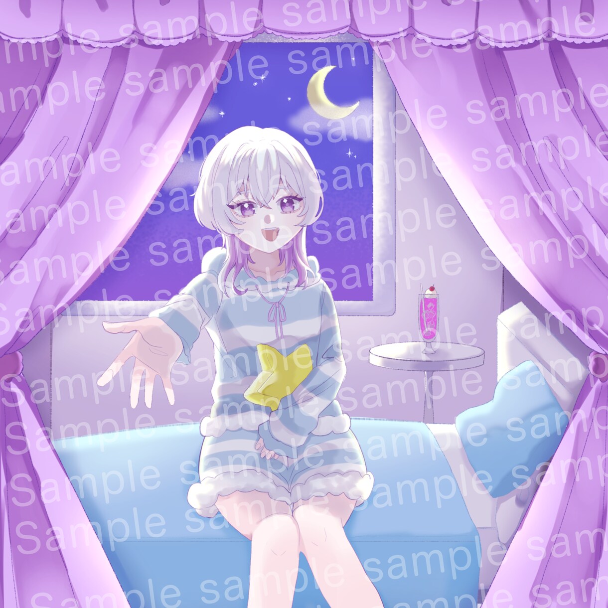 SNSや動画に使用できるイラストを作成します 可愛くポップなイラストが得意です！ イメージ5