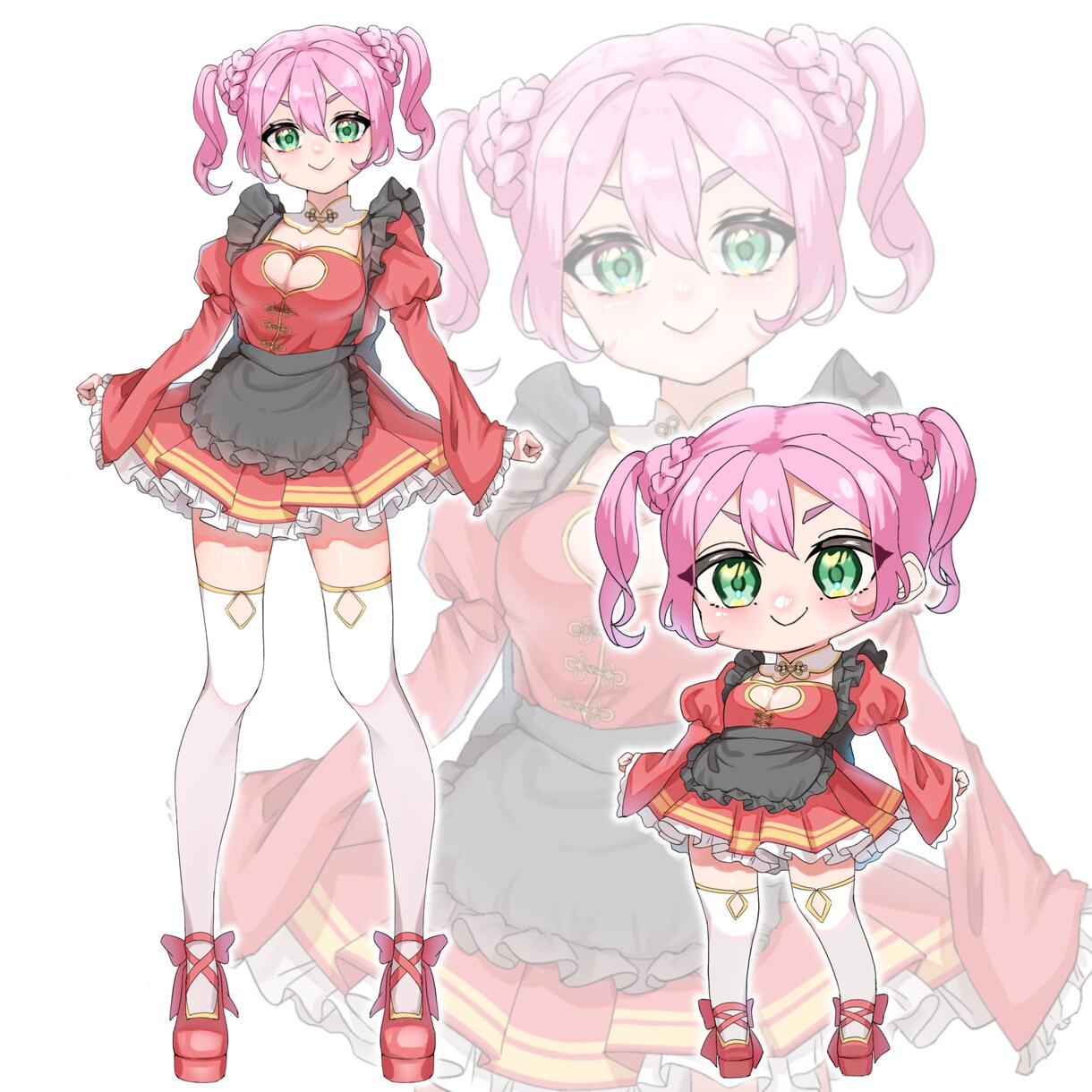 可愛いキャラクターイラスト描きます 様々な用途に対応した彩度の高い可愛いイラストを描きます イメージ3
