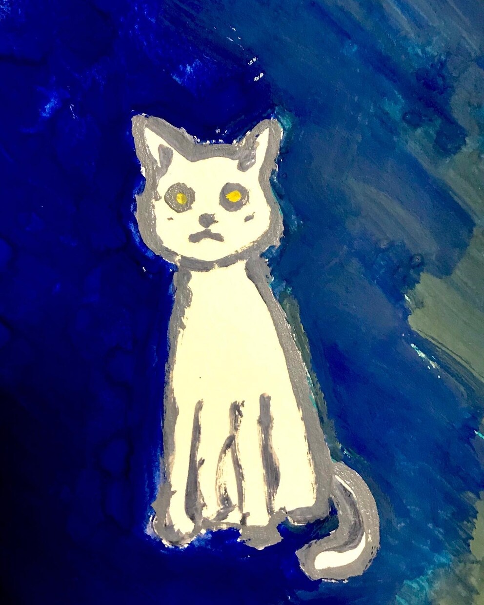 大切なペットを青い似顔絵にします 犬・猫・鳥…動物の絵をアイコンやバナーに！遺影やプレゼントに イメージ9
