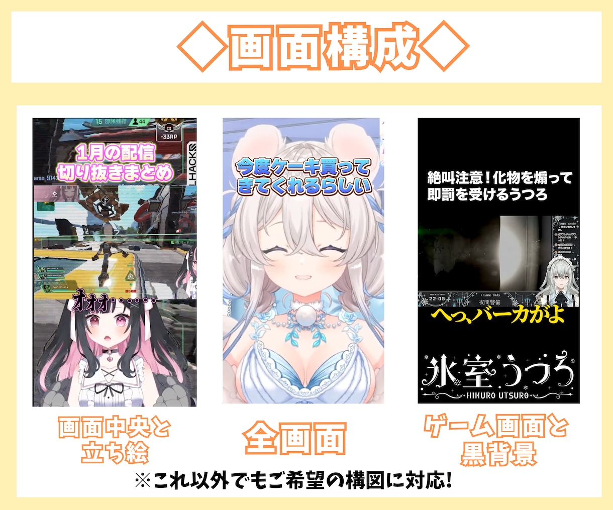 Vtuber向け✨切り抜きショート動画作ります 切り抜き箇所お任せOK！視聴者目線で切り抜きます。横型も対応 イメージ8