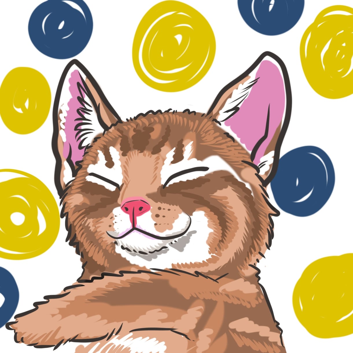 最短1日！最小価格！！ペットの似顔絵描きます 似顔絵屋さんで実績があります！！特徴とらえて可愛く描きます！ イメージ6