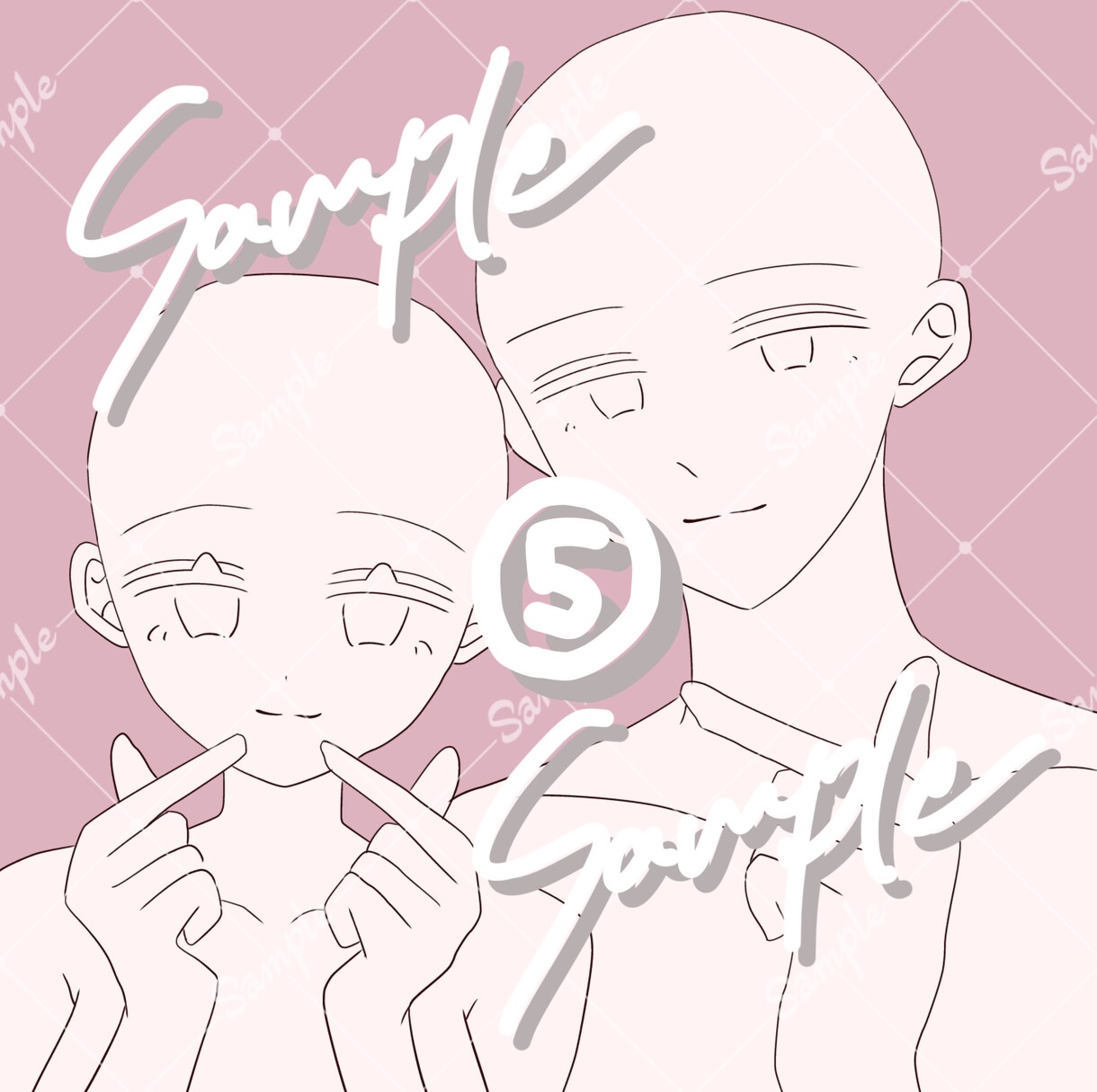 量産夢絵、コテ同を描きます かわいい男女を描くのが大得意の絵師が描かせていただきます！ イメージ6