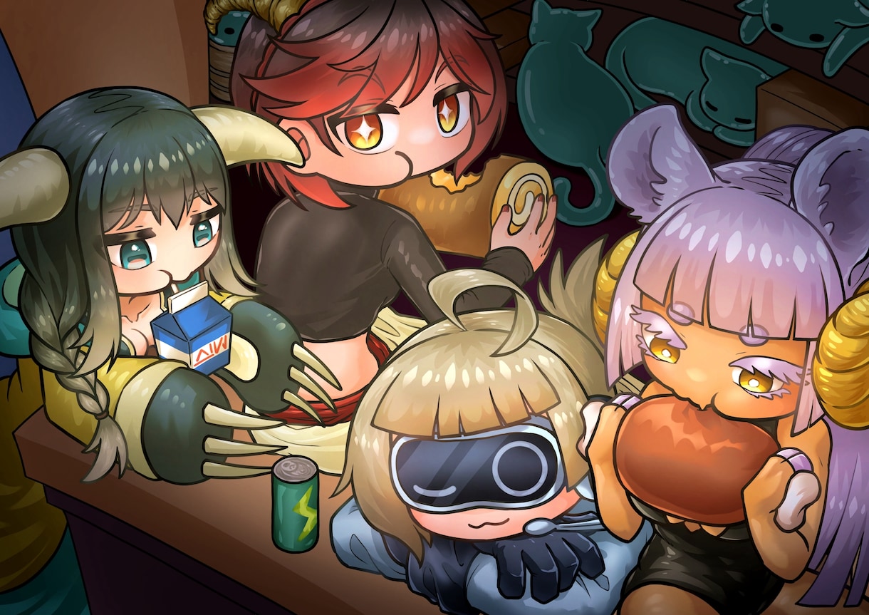 今だけ特別価格！立ち絵を制作します ご相談だけでもOK！イメージから一緒に形にしていきます イメージ1