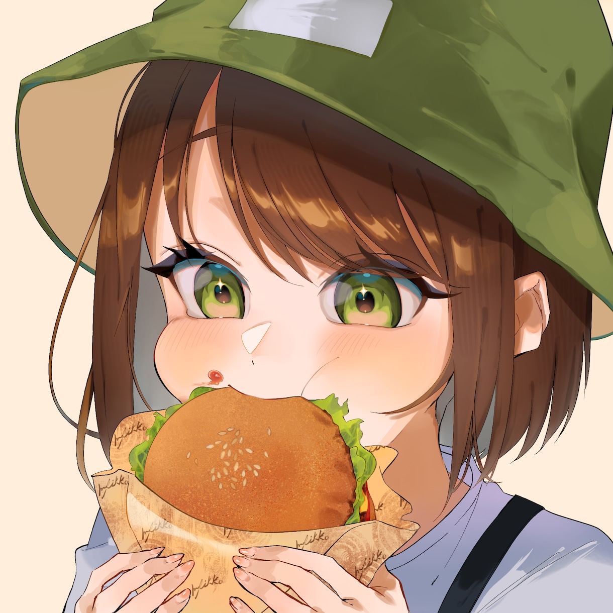 温かく優しみのあるアイコンを描きます あなたらしさを引き出して、可愛いイラストをお届けします！ イメージ1