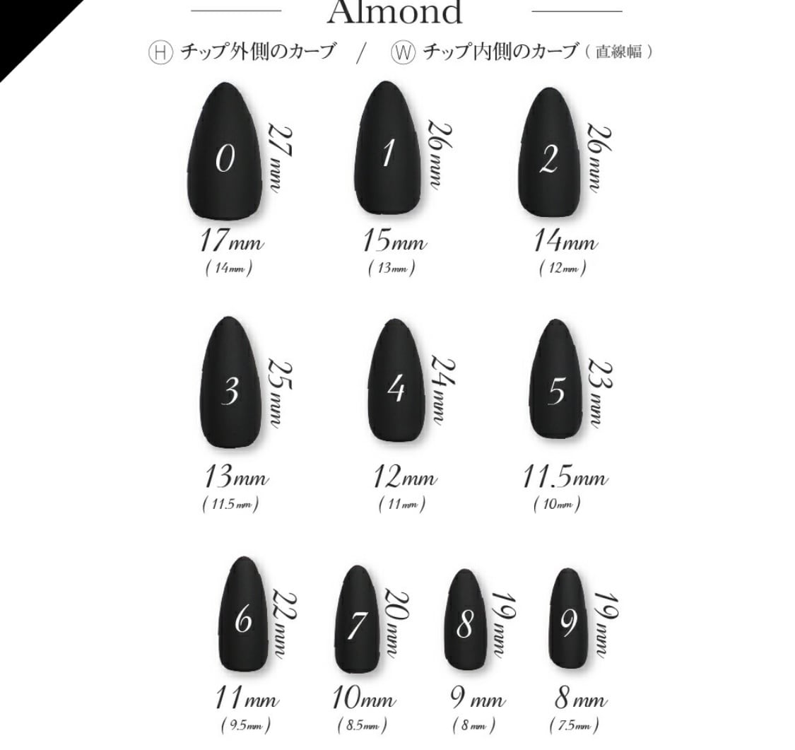 ネイルチップオーダー受付ます ど素人ですが丁寧に作成致します。 イメージ1