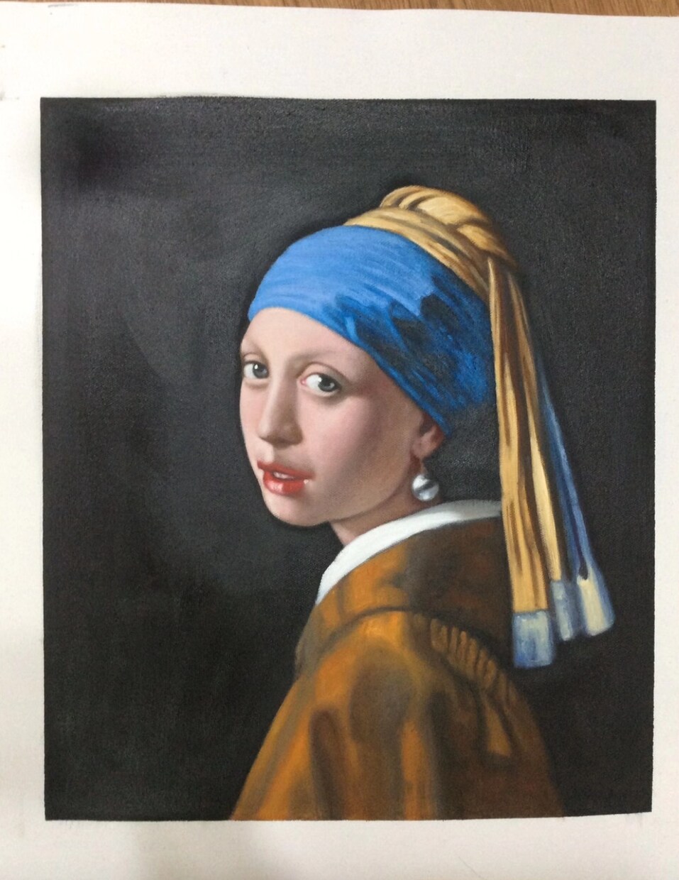 中国深圳大芬絵画村の画家に肖像画描いてもらいます 〜「世界で一番ゴッホを描いた男」たちが書くあなたの肖像画〜 イメージ3